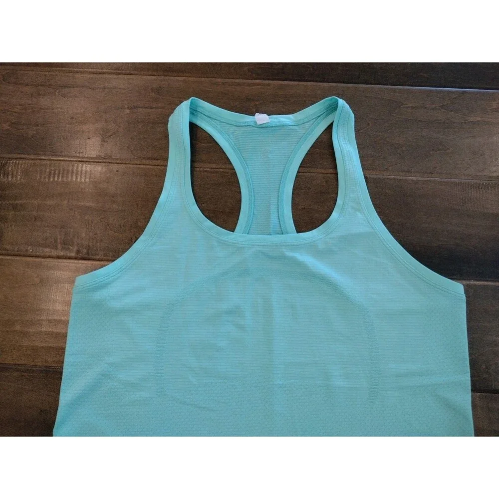 LULULEMON Women's EEUC Swiftly Tech mint green racerback tank top - 10